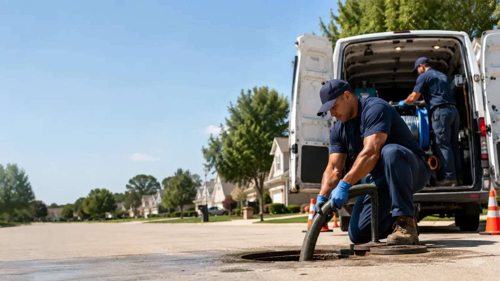 Sewer Backup Cleanup services in New Point, IN